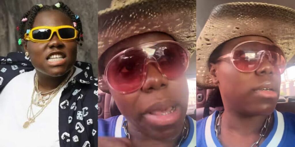 Hilarious Moment Teni Confronts Driver For Farting in Car