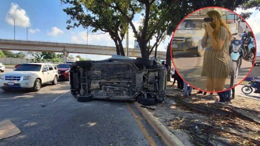 Taxi Driver Dies After Hitting a Tree in San Pedro Sula