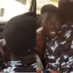 Out cry as Lagos policeman assaults bus conductor in broad daylight