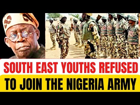 If Nigeria youths refuse to join the army, we will make it mandatory for every body from the age of 18 and above to join.