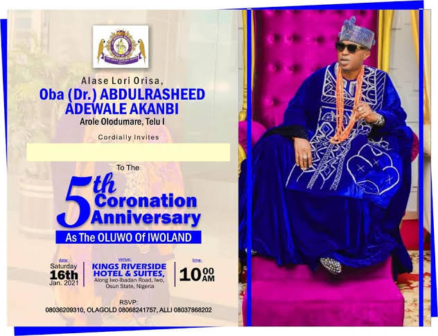 PRESIDENT TINUBU HAILS OLUWO OF IWO ON 10TH INSTALLATION ANNIVERSARY