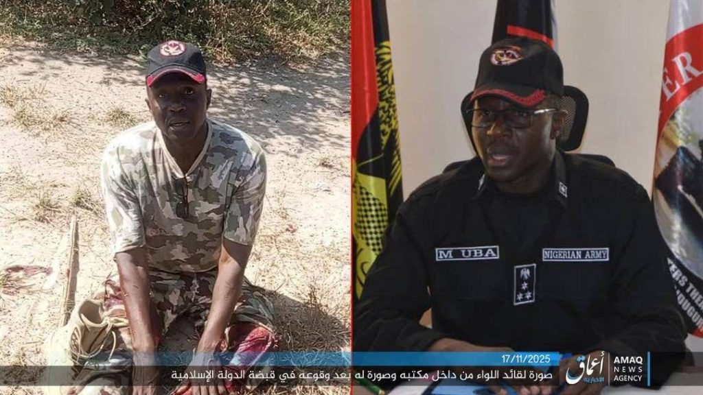Brigade Commander, Brig Gen M. Uba of the 25 Task Force Brigade, has fallen to ISWAP attacks in Borno.