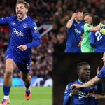 EPL: Everton stun Man United with remarkable 10-man win at Old Trafford