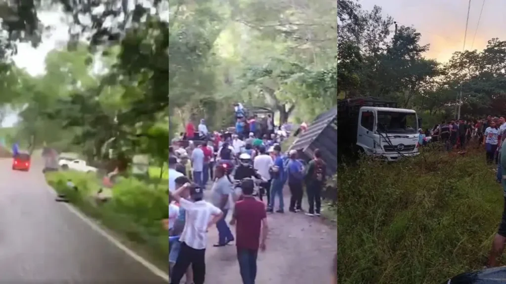 ‘Loco, nuestra gente’: revelan otro video sobre accidente en Santa Bárbara