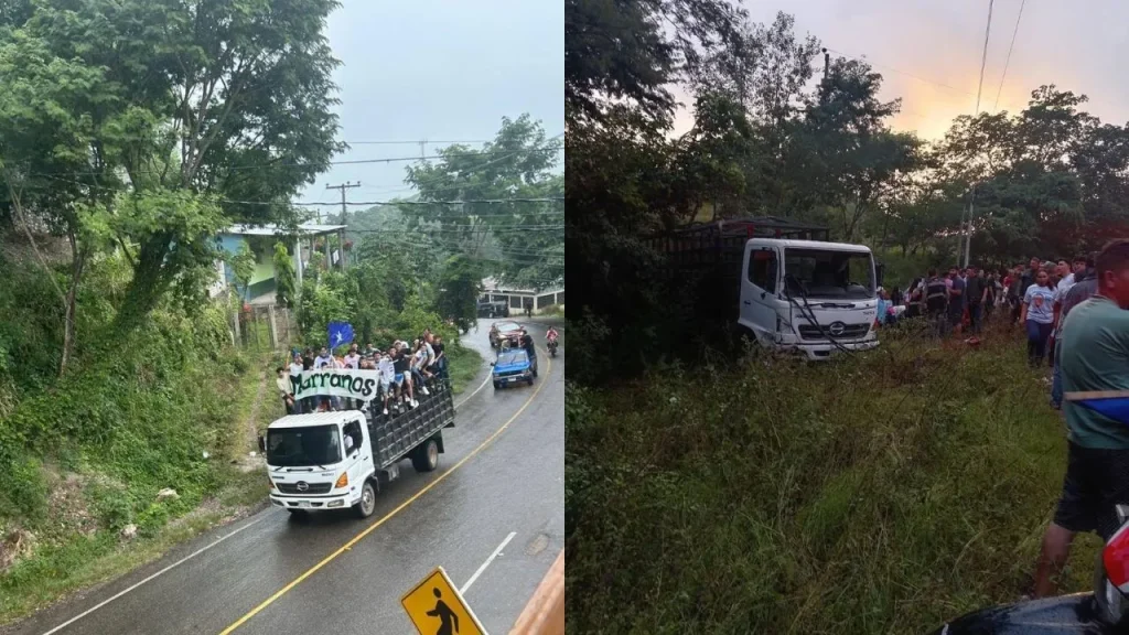 ¿Cómo evolucionan los heridos del accidente de camión en Santa Bárbara?