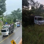 ¿Cómo evolucionan los heridos del accidente de camión en Santa Bárbara?
