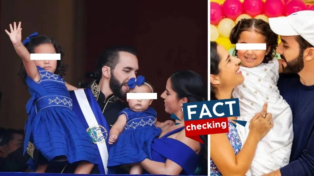 Hija de Bukele: ¿Quiénes son los descendientes del presidente de El Salvador?