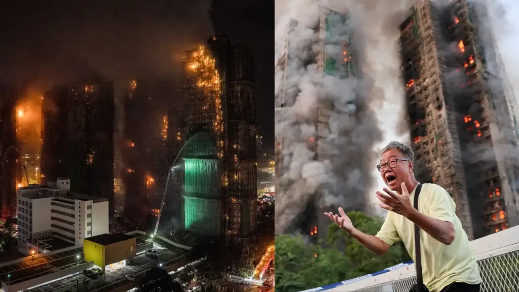 Impactantes imágenes muestran devastador incendio en Hong Kong; unos 36 muertos