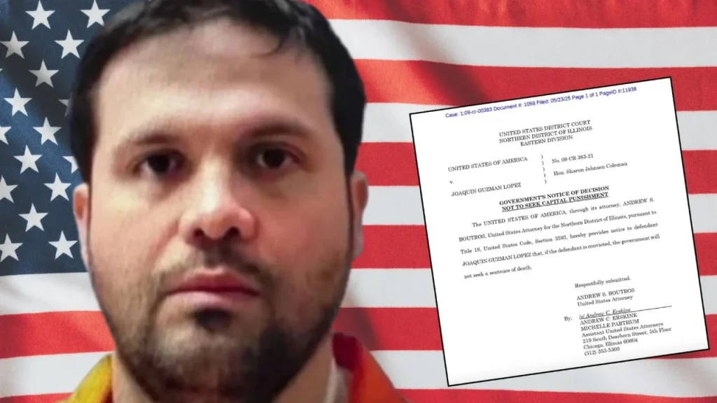 Joaquín Guzmán López, hijo de ‘El Chapo’, se declarará culpable en EEUU