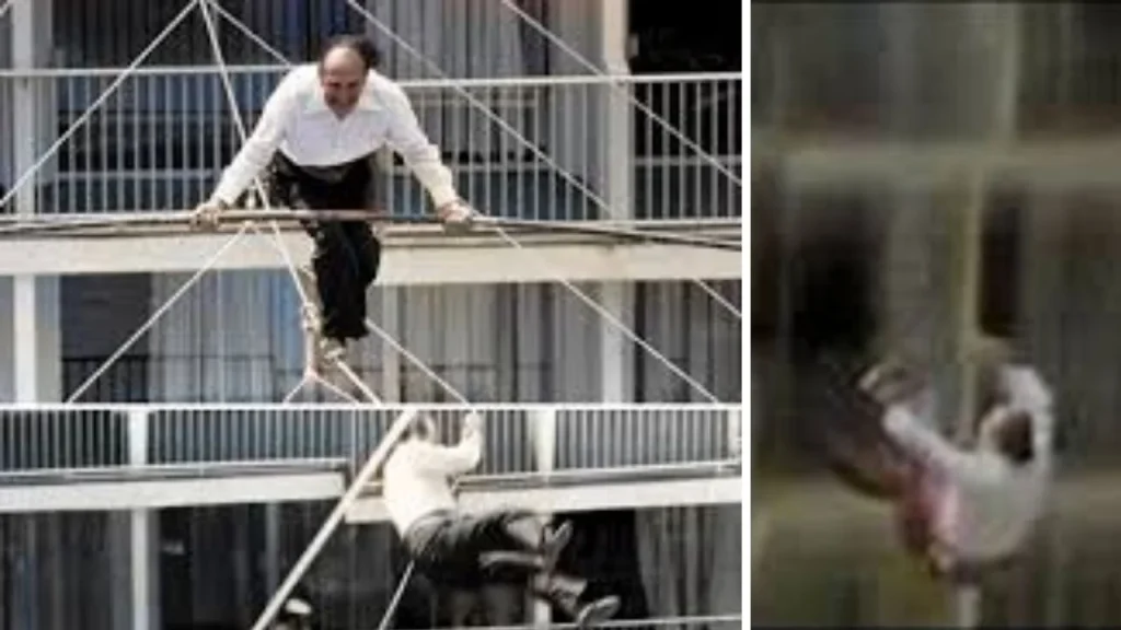 Karl Wallenda caída grabada: este es el video viral en redes