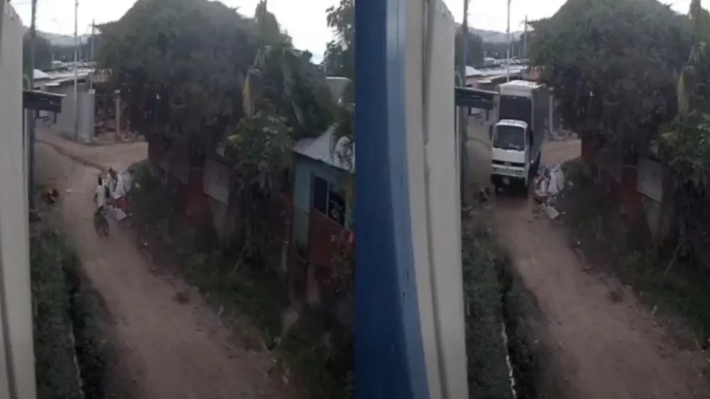 VIDEO SENSIBLE: Niño se esconde en la basura y muere arrollado por camión