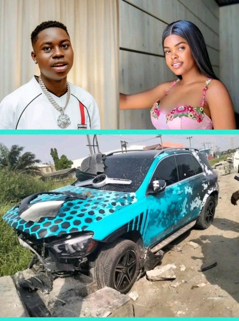 BREAKING: Popular Nigerian Tiktoker Peller Involved In An Accident, Minutes After His Allegedly Breakup With His Girlfriend Jarvis