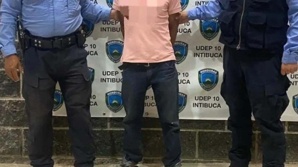 Capturan a sujeto sospechoso de abusar de su hija menor de edad en Intibucá