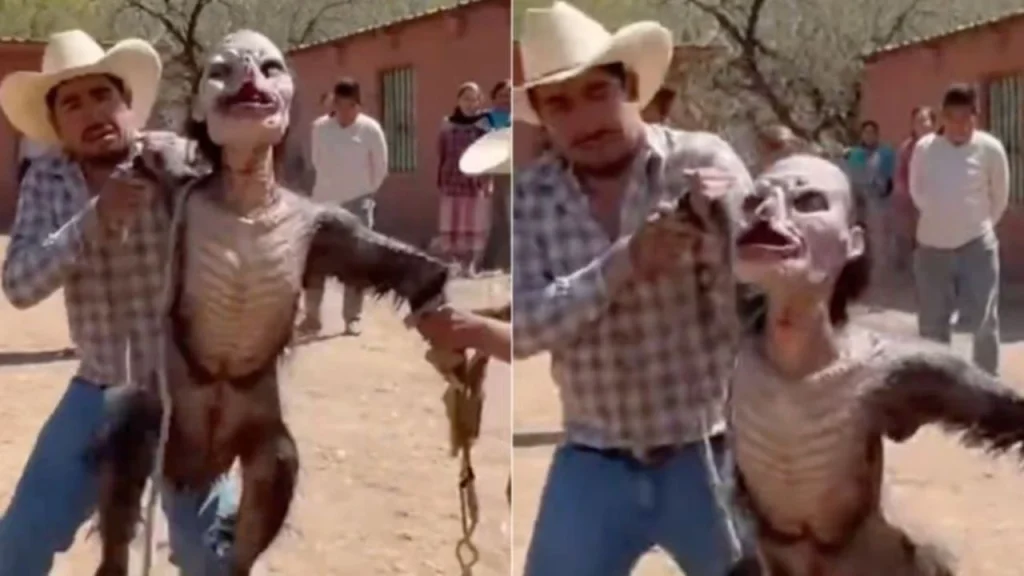 ¿Real o montaje?: Video viral muestra captura de supuesta bruja por pobladores