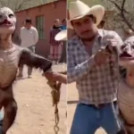¿Real o montaje?: Video viral muestra captura de supuesta bruja por pobladores