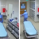 Enfermera sale corriendo tras ver cómo una camilla se movía sola en un hospital