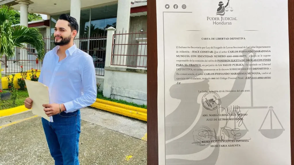 Animador recibe carta de libertad tras acusación por narcomenudeo en La Ceiba