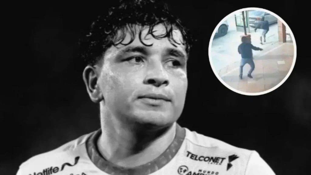 Video muestra el momento de la muerte de futbolista Mario Pineida