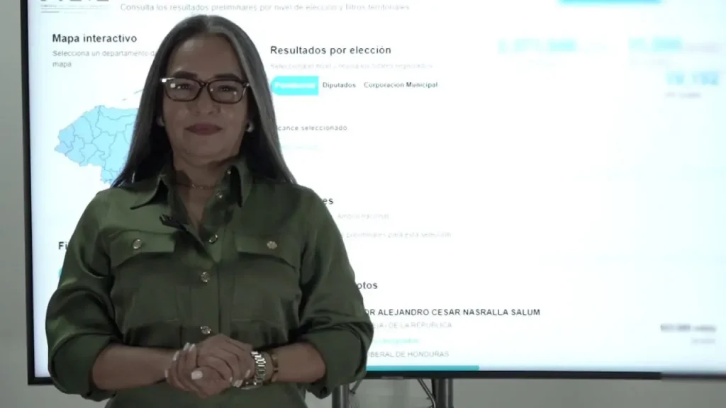 Denuncian a Gabriela Castellanos ante el MP por divulgar resultados electorales