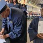 Misquito cumple su sueño de graduarse a sus 65 años en la UPNFM