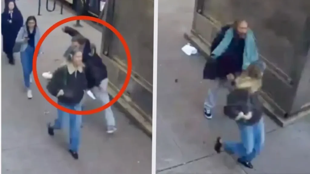 Universitaria sufre violento ataque por parte de un indigente en plena calle