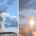 VIDEO: Joven muere electrocutado tras intentar robar cableado