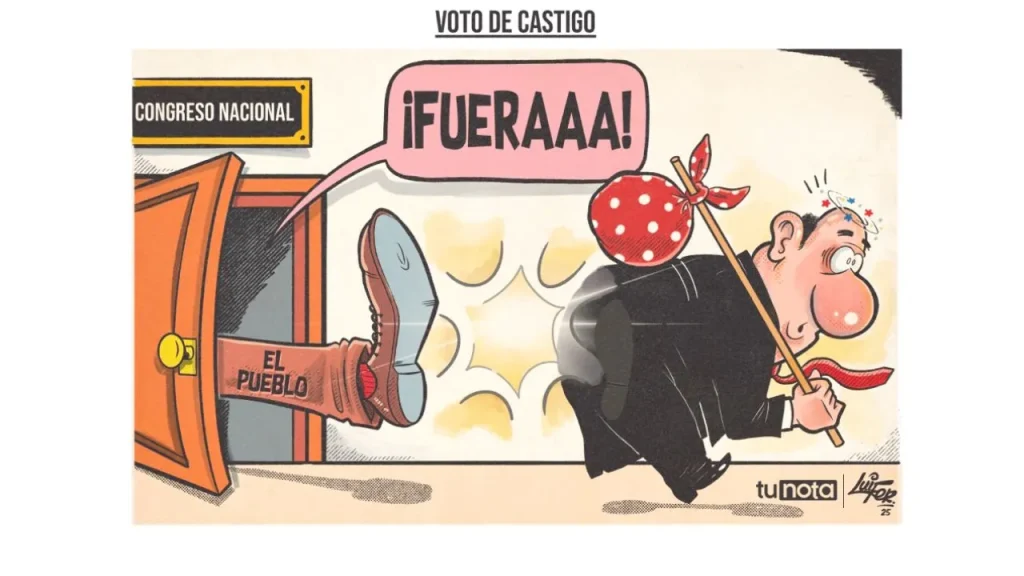 Voto de castigo: cuando el pueblo decide quién se queda y quién se va