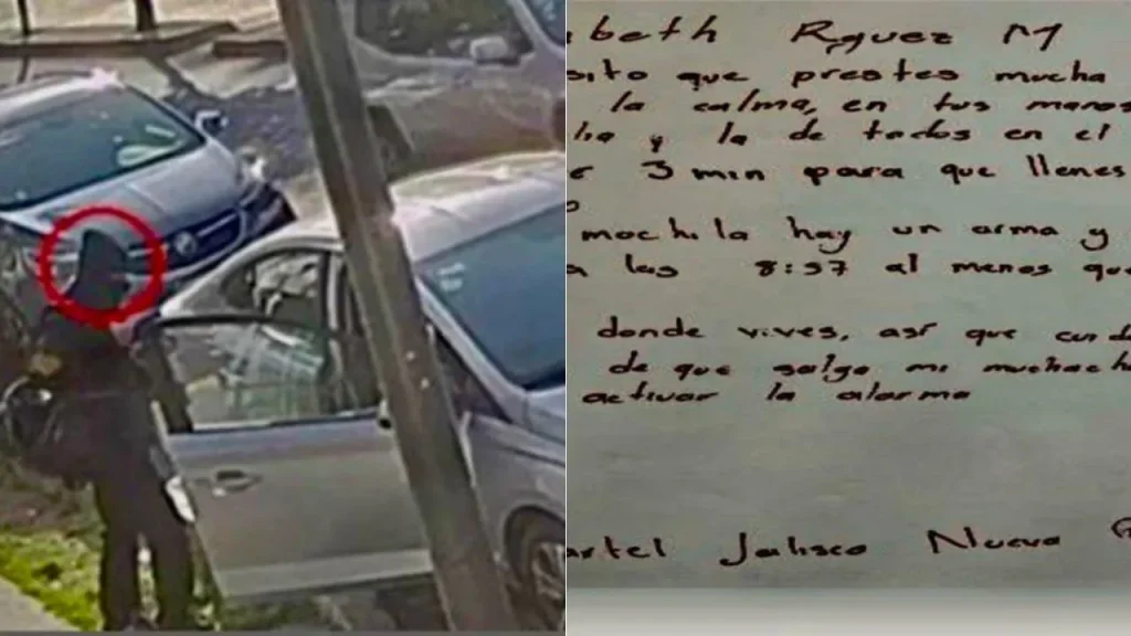 Cajera frustró asalto al no entender la letra del ladrón en la nota