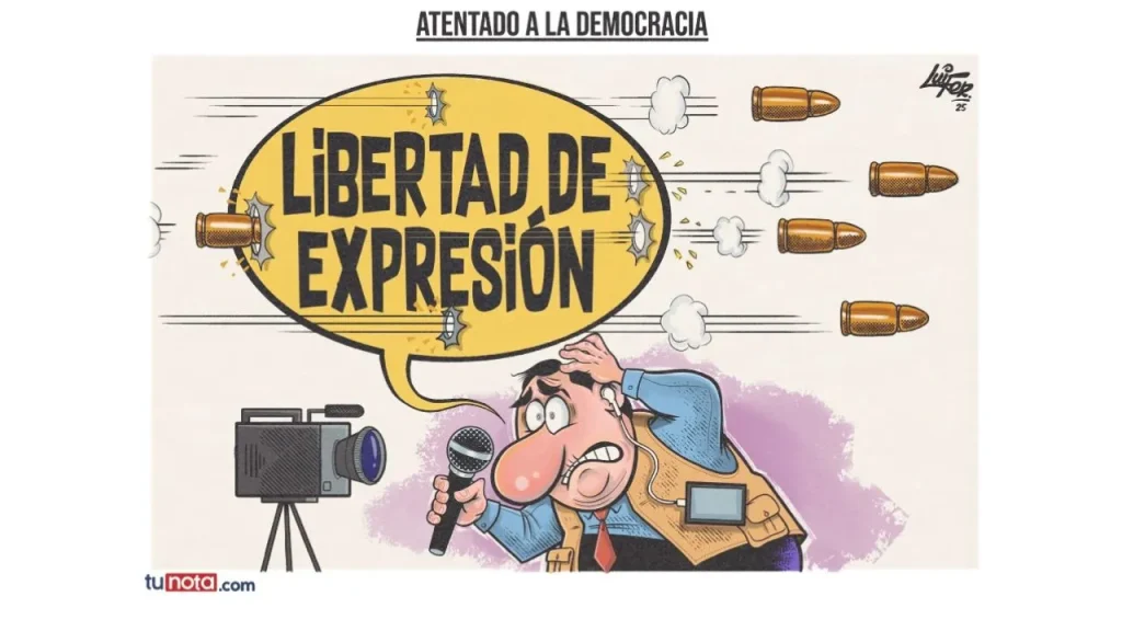 Trazo Político: Atentado a la democracia, la libertad de expresión bajo fuego