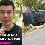 ‘Me pegan duro’: Hondureño volvió del extranjero y se asusta al ver accidente