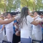 ‘Cayó el niño al suelo’: madre da a luz en plena calle frente a Hospital del Sur