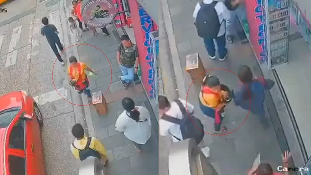 VIDEO: Mujer muere por bala perdida en persecución policial; llevaba a su bebé