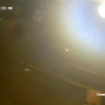 Video capta momento exacto en que mujer muere atropellada en la CA-13