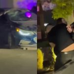 Vídeo | ‘Ya cálmense’: Mujer halló a su esposo en motel con otra; le dañó el carro