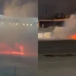 Momentos de pánico vivieron pasajeros tras incendio en avión durante embarque