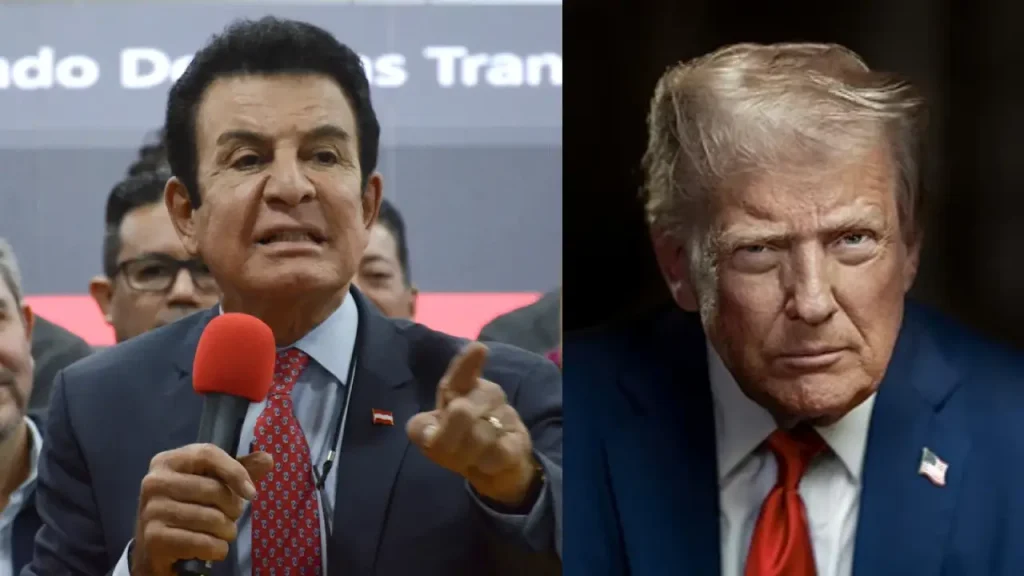 Nasralla solicita a Trump respaldo para un conteo total y transparente de votos