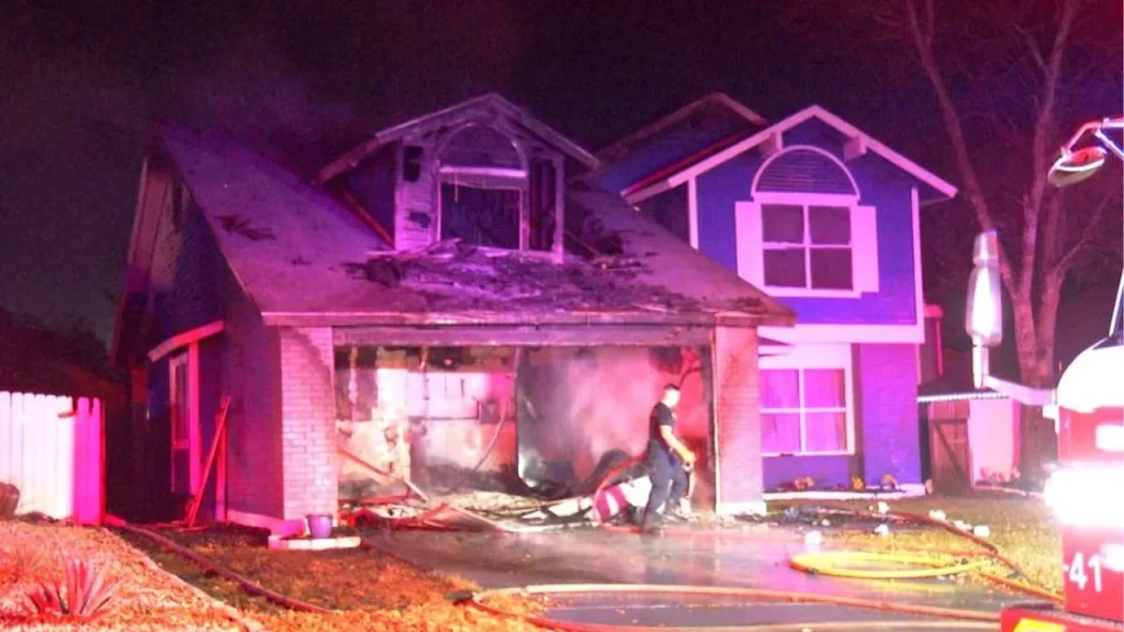 Familia hondureña pierde su vivienda por incendio en Año Nuevo en San Antonio