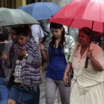 Alerta verde en seis departamentos por lluvias y masa de aire frío
