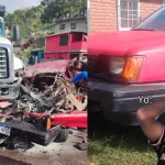 ‘Lo presté’: aparece dueño de carro accidentado en salida al sur de Tegucigalpa