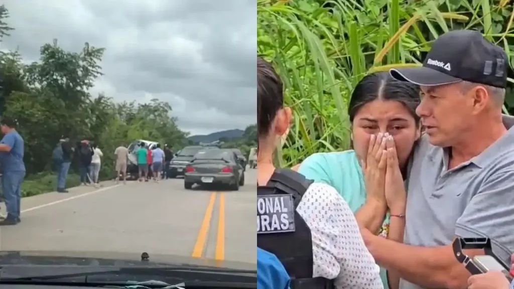 Identifican a familia que murió en fatal accidente vial en Año Nuevo en Copán
