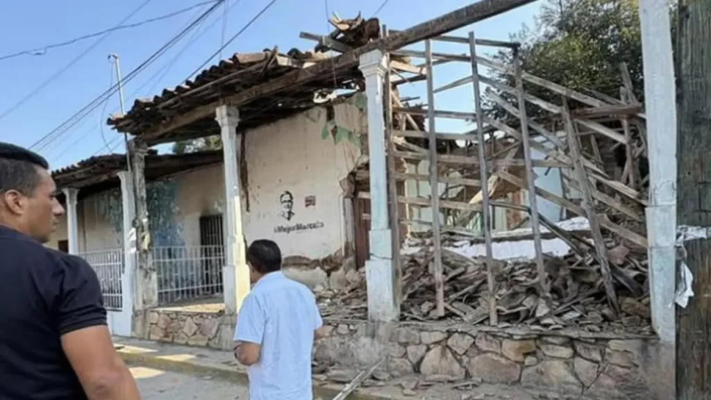 Fallece una mujer tras colapso de vivienda por sismo en el estado mexicano de Guerrero