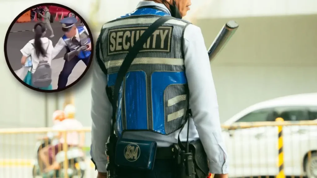 VIDEO: Policía patea a niña que vendía flores afuera de un centro comercial