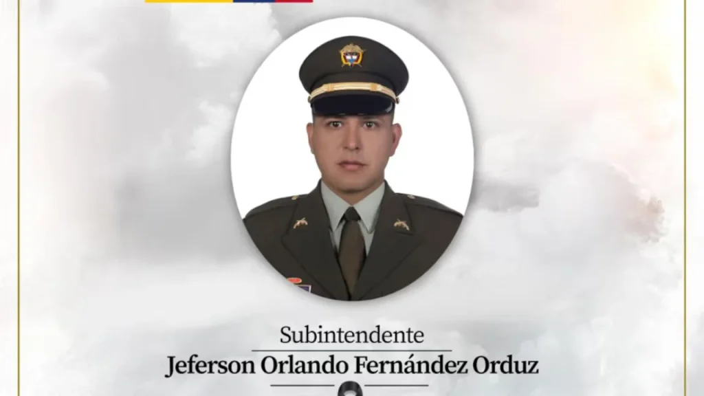Le quitan la vida a subintendente de la Policía durante Año Nuevo en Colombia