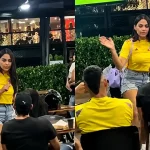 VIDEO: Cuando miraba partido del Mundial, hombre fue cacheteado por su novia