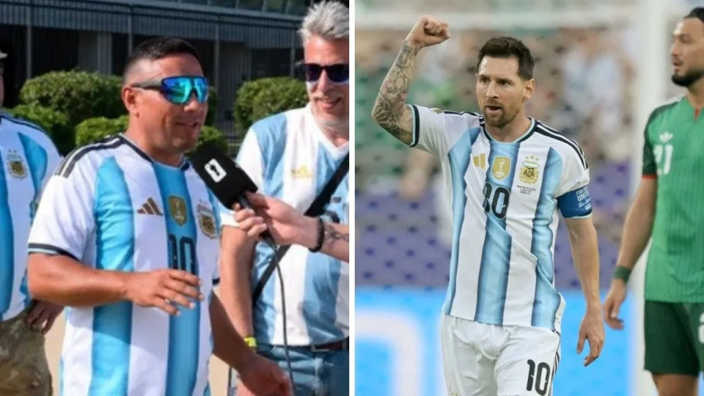 Descubre infidelidad de su esposa y se gasta el dinero en ver a Messi
