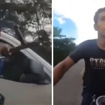 Video: al estilo de Hollywood hondureño se escapa de agentes policiales en Cortés