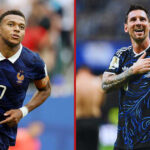 Kylian Mbappé scored twice during the third-place play-off between France and England. Photo: Sarah Stier, Pat Isaacs. Source: Getty Images