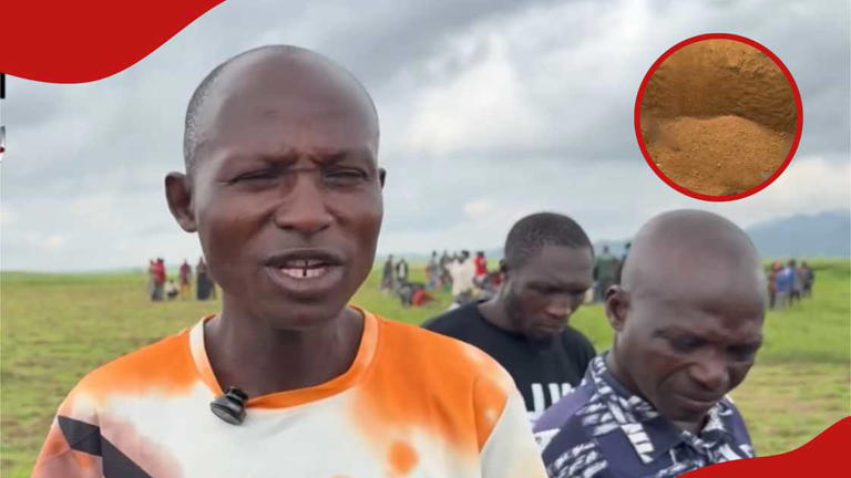Emotional scene as man buries wife, 7 children in one grave after night attack: “All shot dead”